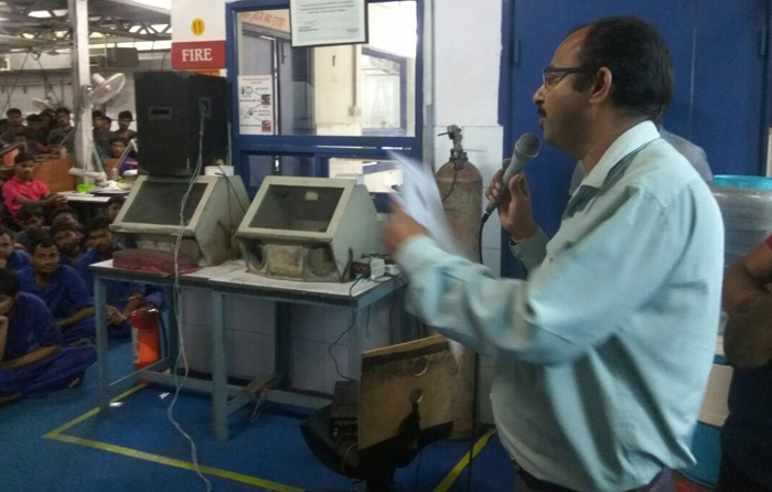 Workmen training at Pink city jewels